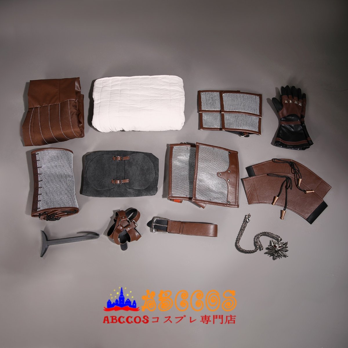 画像9: ウィッチャー3 ワイルドハント The Witcher 3: Wild Hunt ゲラルト コスプレ衣装 abccos製 「受注生産」 (9)