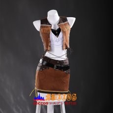 画像2: ファイナルファンタジー VII Tifa Lockhart /ティファ・ロックハート カウガール衣装 コスプレ衣装 abccos製 「受注生産」 (2)