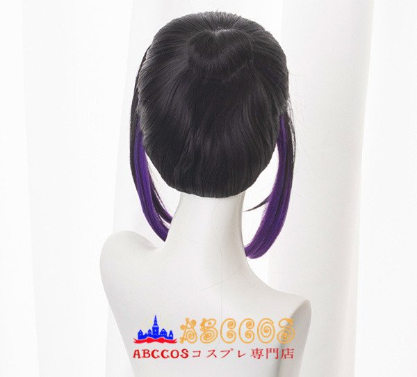 鬼滅の刃 胡蝶しのぶ コスプレウィッグ 専用ネット付 abccos製 「受注