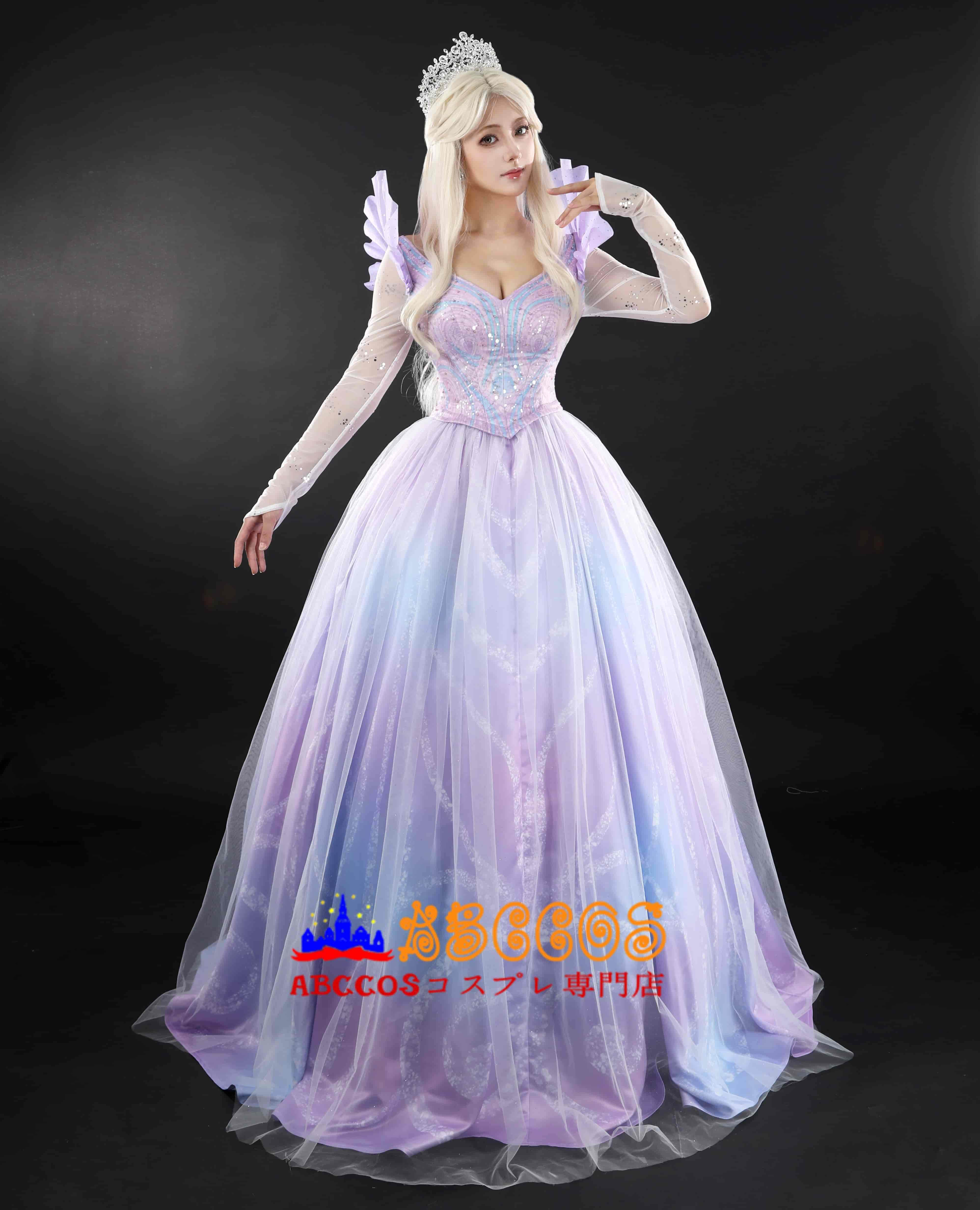 《ウィキッド 2》グリンダ コスプレ衣装 オーダーメイドで魔法のような装華を再現！