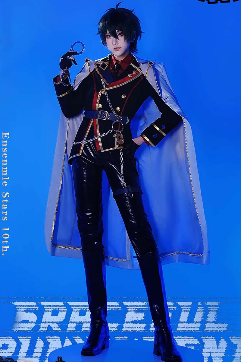 朔間零 新ユニット衣装 あんスタ コスプレ あんスタ 10 周年「Graceful Punishment」朔間零 × 影片みか コスプレ