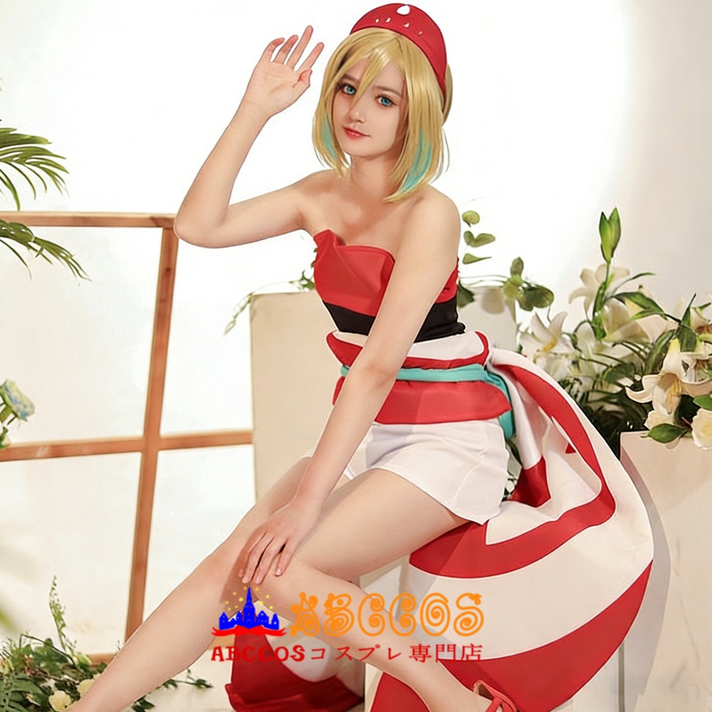 ポケモンレジェンズ アルセウス カイ コスプレ衣装 フルセット！ イライダの可愛らしさ完全再現♪ イベント・撮影会で大活躍間違いなし✨