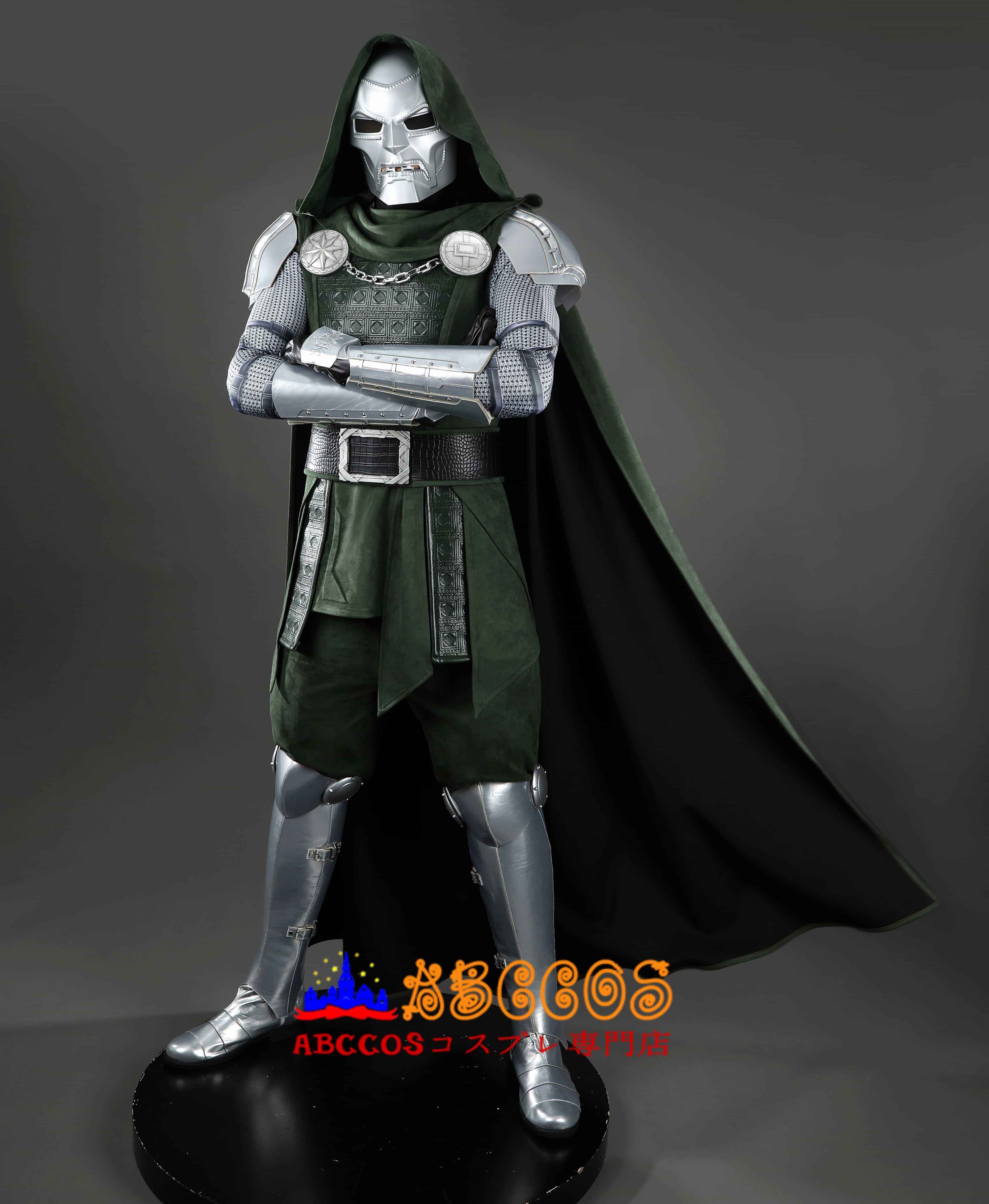 【話題映画登場】ドクタードゥーム Doctor Doom 豪華装甲付きコスプレ一式｜Victor von Doom 完成度抜群