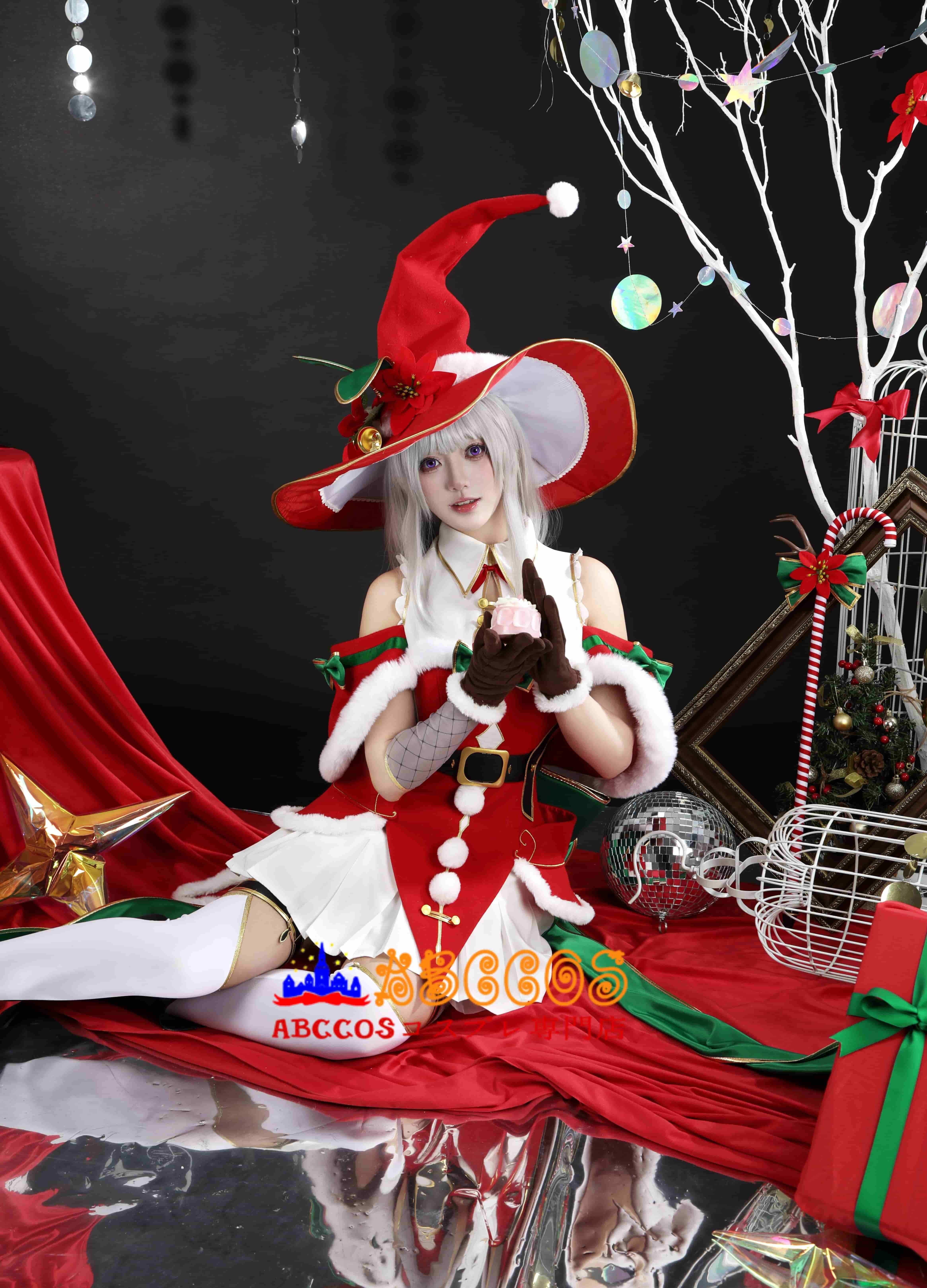 【Re: ゼロ】エミリア クリスマスコスチューム ハロウィン・クリスマスイベント大活躍🎄
