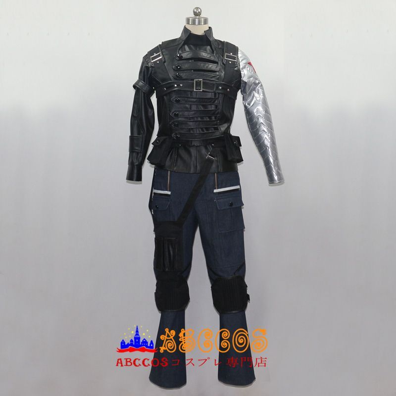 キャプテンアメリカ シビル ウォー ウィンター ソルジャー バッキー バーンズ コスプレ衣装 Abccos製 受注生産 Abccos キャプテンアメリカ シビル ウォー ウィンター ソルジャー バッキー バーンズ コスプレ衣装 Abccos製 受注生産 Abccos