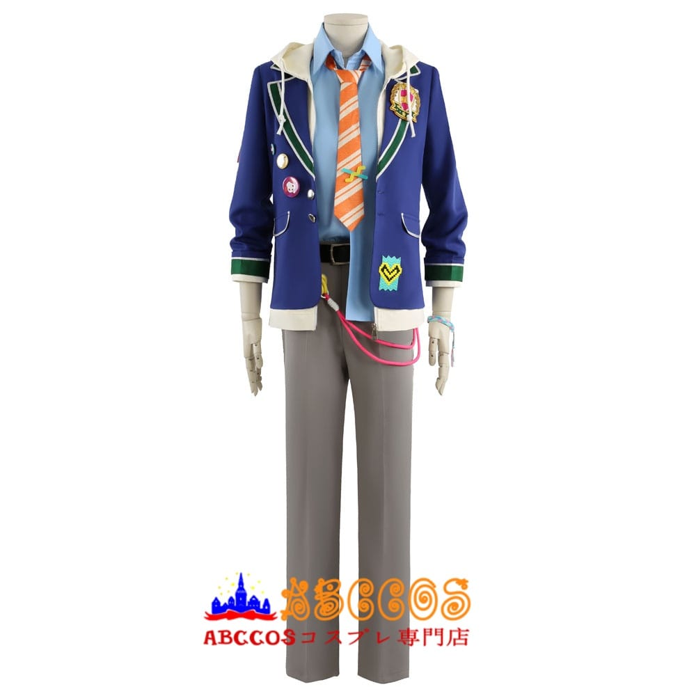 画像1: あんさんぶるスターズ!! シャッフルユニットソングコレクション vol.01 10周年全員制服 姫宮桃李 白鳥藍良 春川宙 コスプレ衣装 abccos製 「受注生産」 (1)