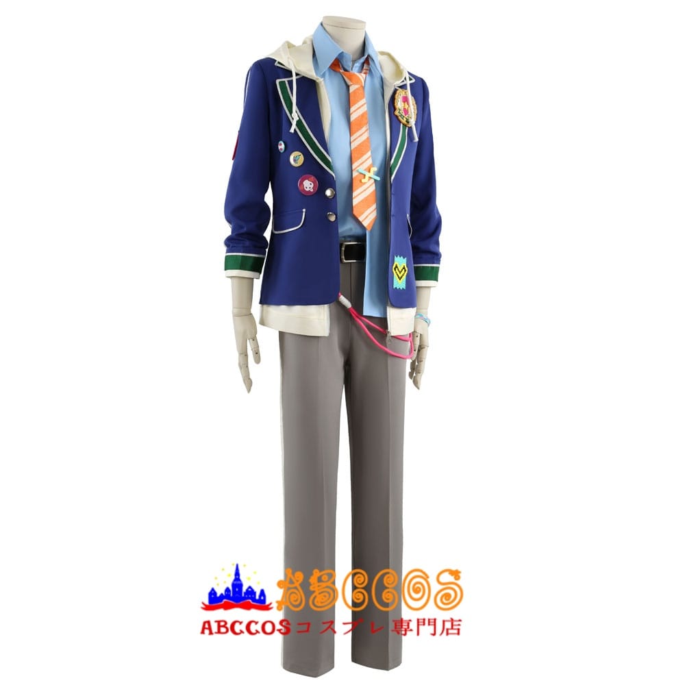 画像2: あんさんぶるスターズ!! シャッフルユニットソングコレクション vol.01 10周年全員制服 姫宮桃李 白鳥藍良 春川宙 コスプレ衣装 abccos製 「受注生産」 (2)