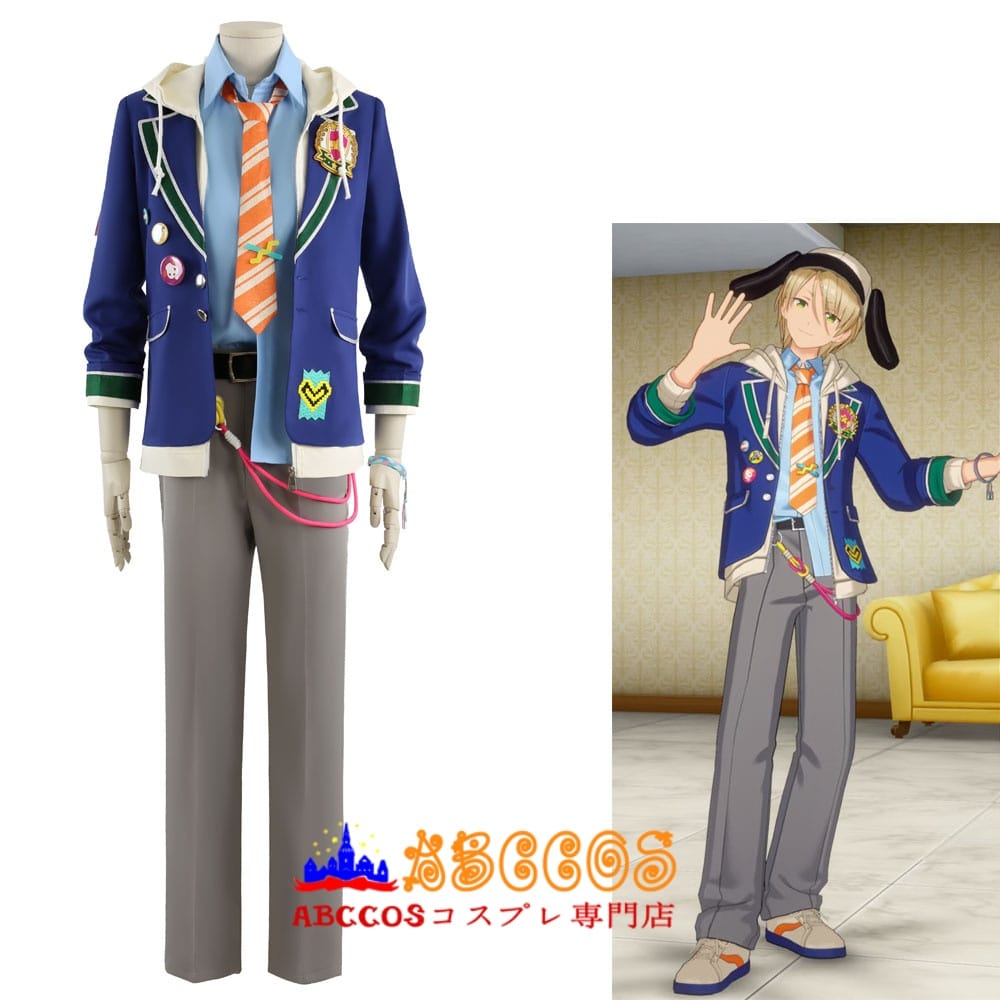 画像8: あんさんぶるスターズ!! シャッフルユニットソングコレクション vol.01 10周年全員制服 姫宮桃李 白鳥藍良 春川宙 コスプレ衣装 abccos製 「受注生産」 (8)