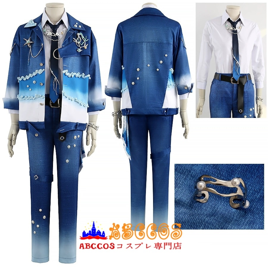 画像30: あんさんぶるスターズ!Ensemble Stars! 10周年 第3弾 Neptu「Deep into you」青葉つむぎ コスプレ衣装 abccos製 「受注生産」 (30)