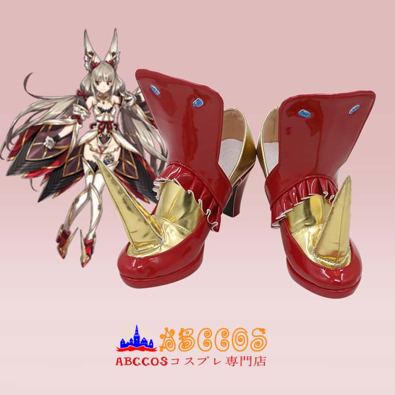 ゼノブレイド 2 Xenoblade 2 ホムラ ニア コスプレ靴 abccos製 ゼノブレイド 2 Xenoblade 2 ホムラ ニア コスプレ靴 abccos製