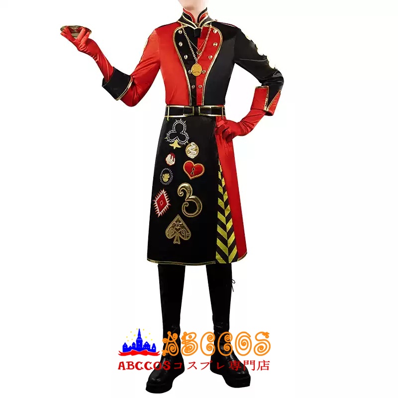 画像1: ディズニーツイステッドワンダーランド ルーク・ハント コスプレ衣装 abccos製 「受注生産」 (1)