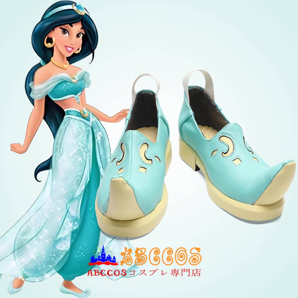 アラジン Aladdin ジャスミン Jasmine お姫様 コスプレ靴 abccos製 「受注生産」 アラジン Aladdin ジャスミン Jasmine お姫様 コスプレ靴 abccos製 「受注生産」