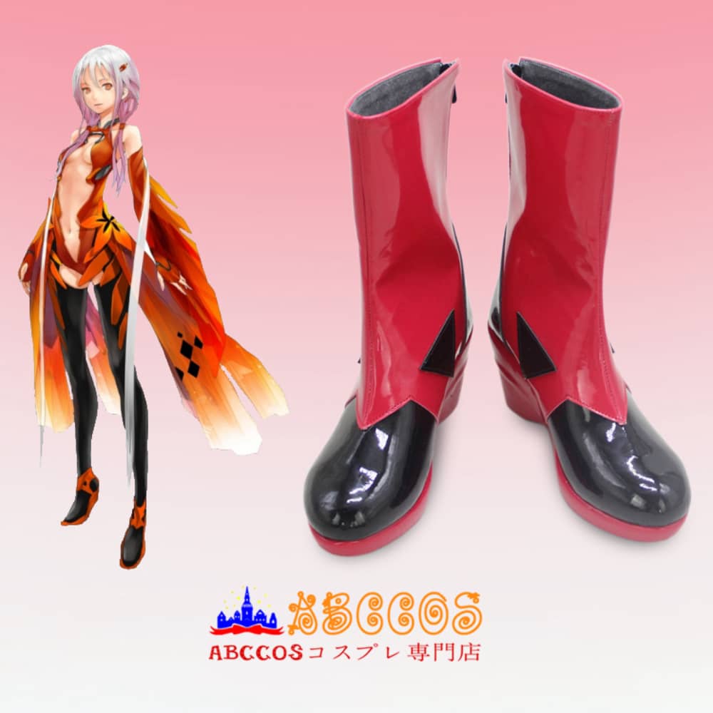 ギルティクラウン Guilty Crown 楪いのり (ゆずりは いのり) コスプレ靴 abccos製 「受注生産」