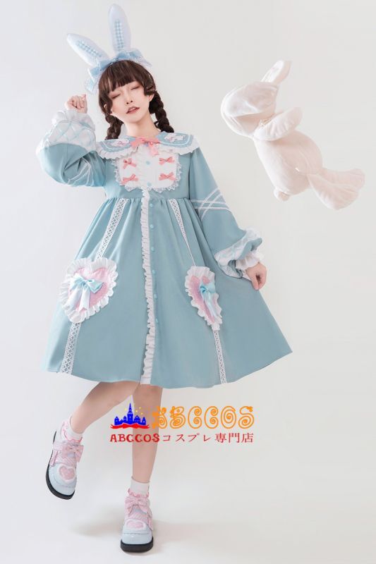 魔法少女 コスプレ ロリータ ワンピース 甘ロリ アニメ 二次元 ピンク 
