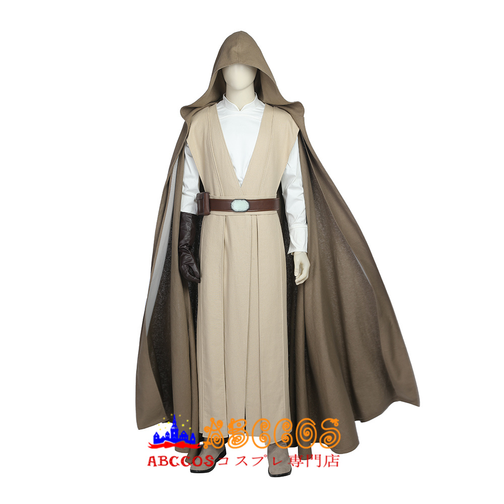 映画 スター・ウォーズ/最後のジェダイ ルーク・スカイウォーカー Luke Skywalker 靴付き コスプレ衣装 バラ売り可 abccos製  「受注生産」