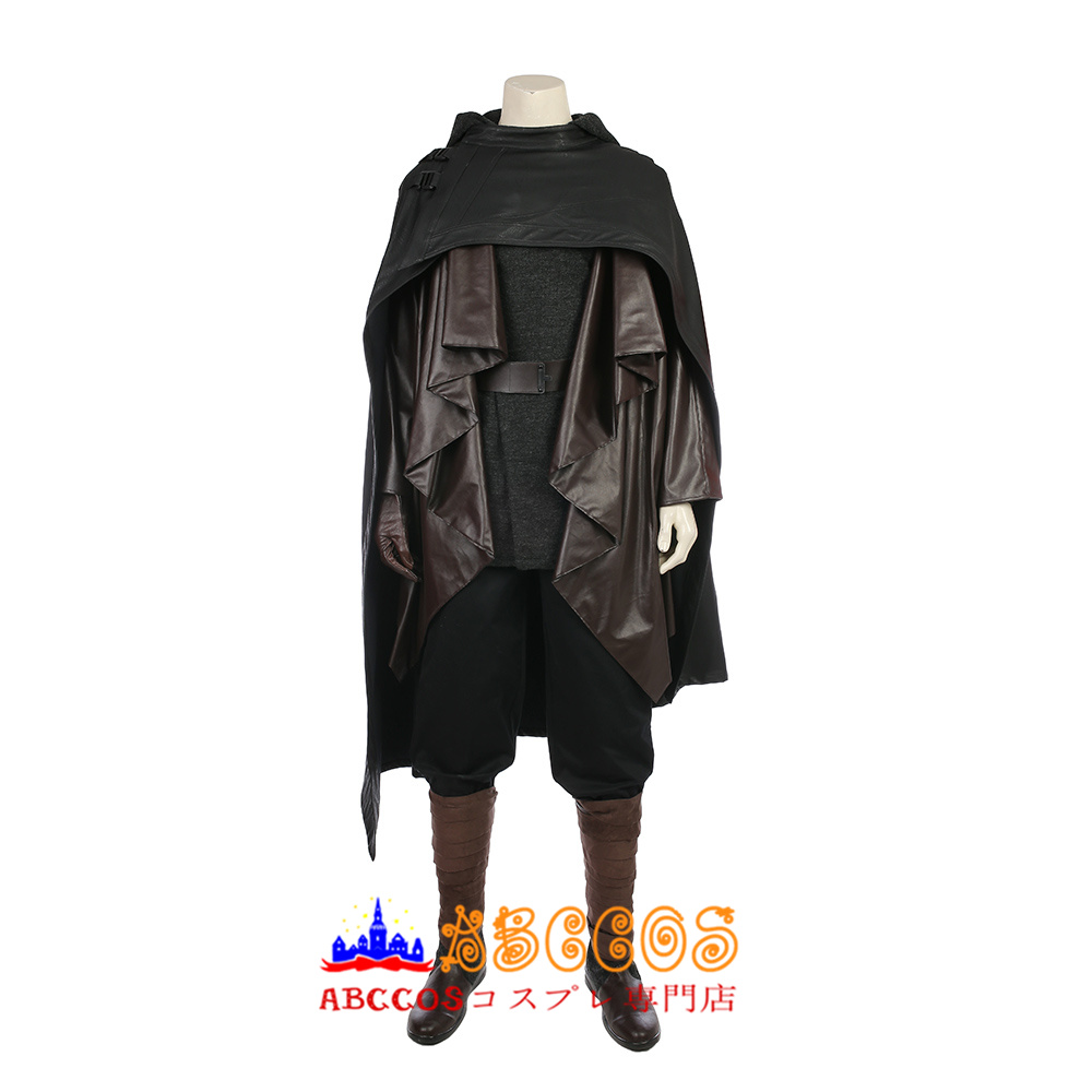 映画 スター ウォーズ 最後のジェダイ ルーク スカイウォーカー Luke Skywalker 靴付き コスプレ衣装 バラ売り可 Abccos製 受注生産 Abccos