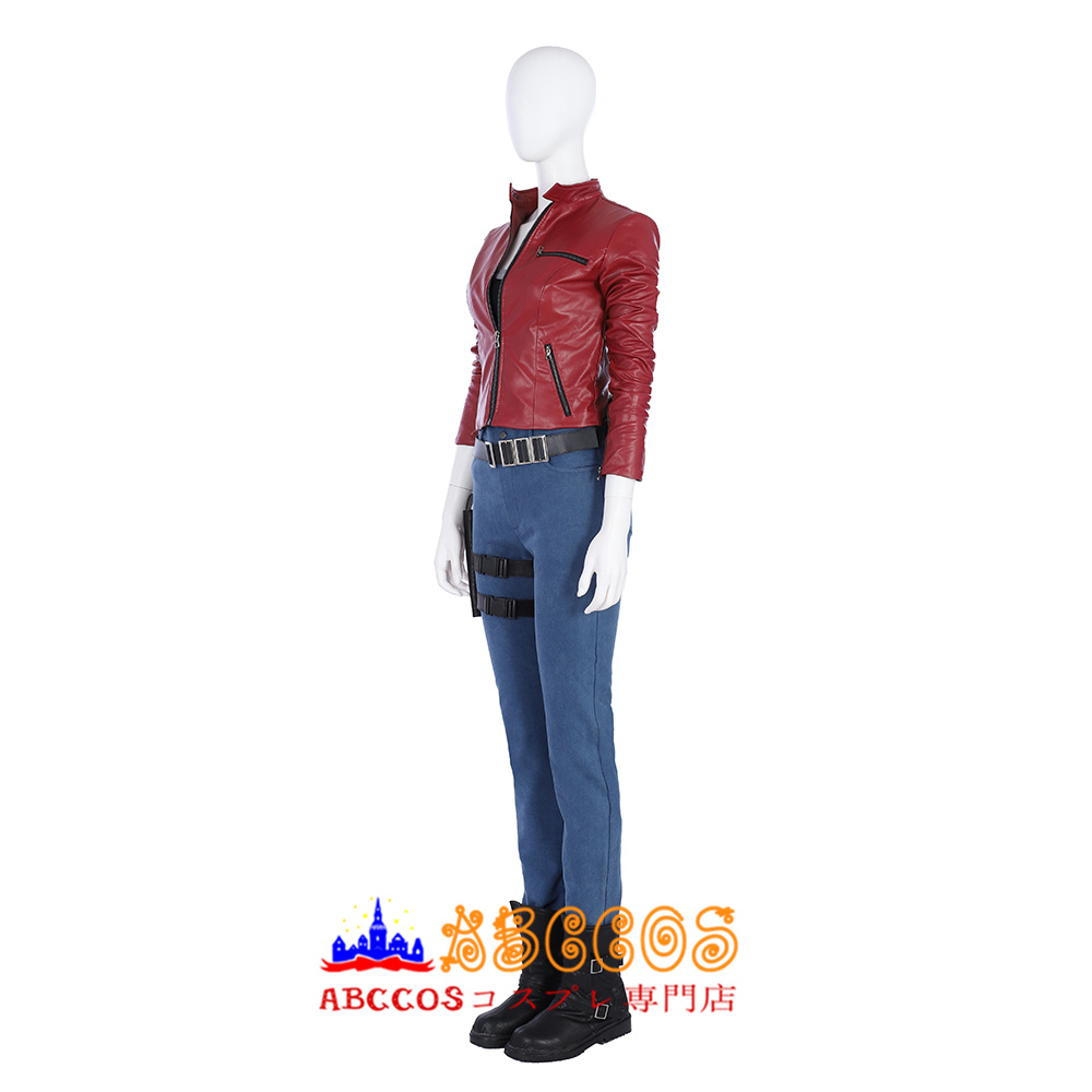 バイオハザード RE:2 Resident Evil 2 クレア・レッドフィールド Claire Redfield コスプレ衣装 コスプレ靴  バラ売り可 abccos製 「受注生産」