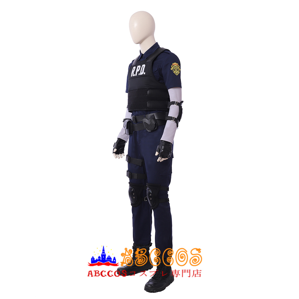 BIOHAZARD2 バイオハザード RE:2 レオン・S・ケネディ コスプレ衣装 コスプレ靴 バラ売り可 abccos製 「受注生産」