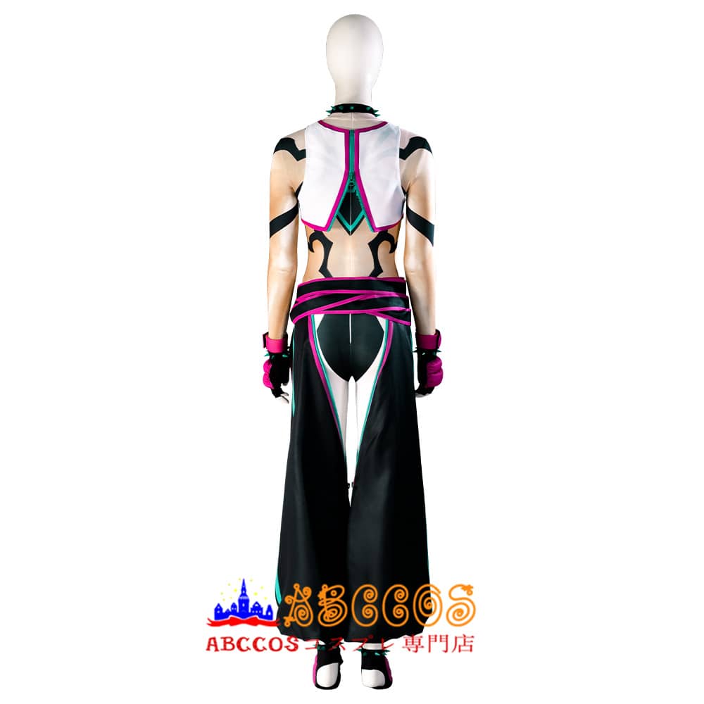 ストリートファイター Street Fighter ハン・ジュリ Han Juri コスプレ衣装 バラ売り可 abccos製 「受注生産」  ABCCOS
