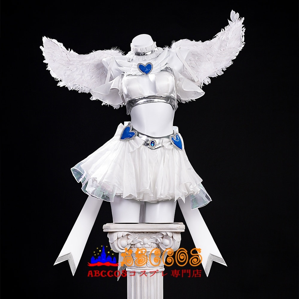 画像2: Newしいパンティ&ストッキングwithガーターベルト アナーキー・ストッキング/ ストキエル stocking コスプレ衣装【アップグレード版】abccos製 「受注生産」 (2)