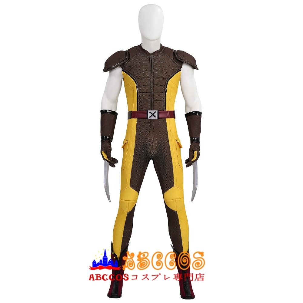 デッドプール3 Deadpool 3 ウルヴァリン Wolverine ブラウン バトルスーツ コスプレ衣装 abccos製 「受注生産」