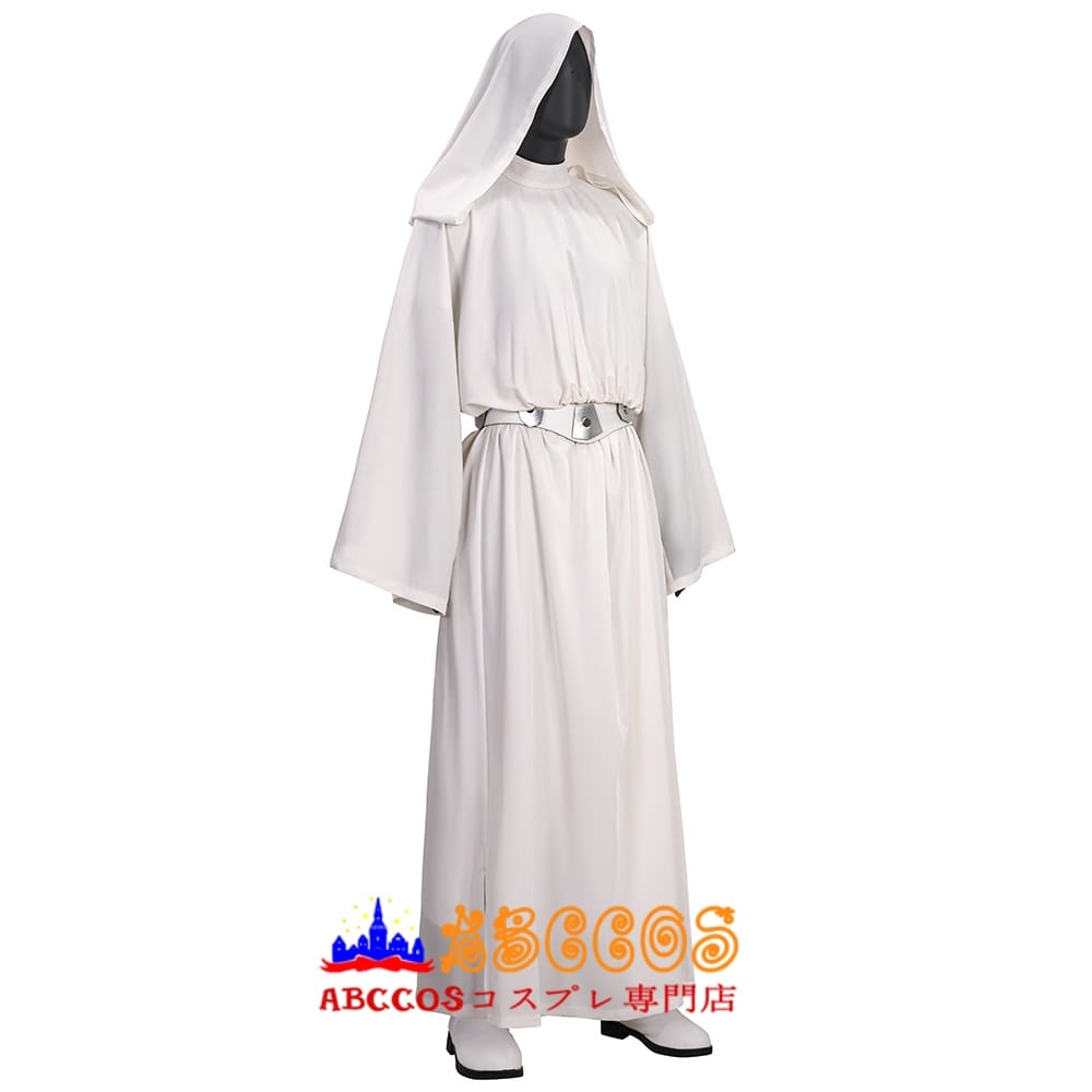 画像2: スター・ウォーズ エピソード4/新たなる希望(Star Wars: Episode IV A New Hope) レイア・オーガナ(Leia Organa)レイア姫 コスプレ衣装 オーダーメイド可能 abccos製 「受注生産」 (2)