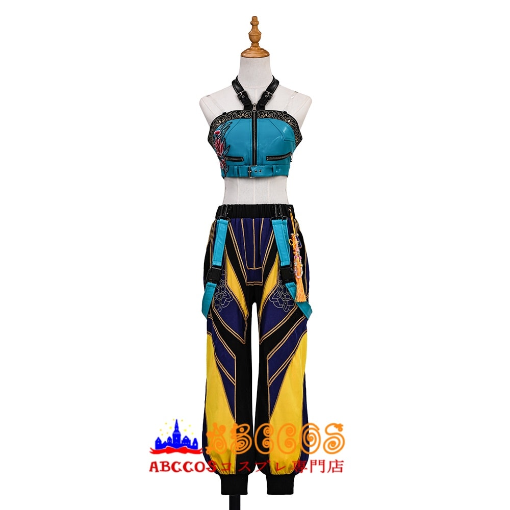 画像1: KPOPガールズ! デーモン・ハンターズ(KPop Demon Hunters) Zoey コスプレ衣装 オーダーメイド可能 【アップグレード版】abccos製 「受注生産」 (1)