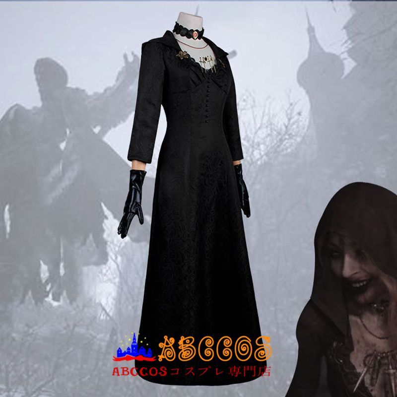 バイオハザード Resident Evil 吸血鬼 きゅうけつき Moth Lady ワンピース コスプレ衣装 Abccos製 受注生産 Abccos
