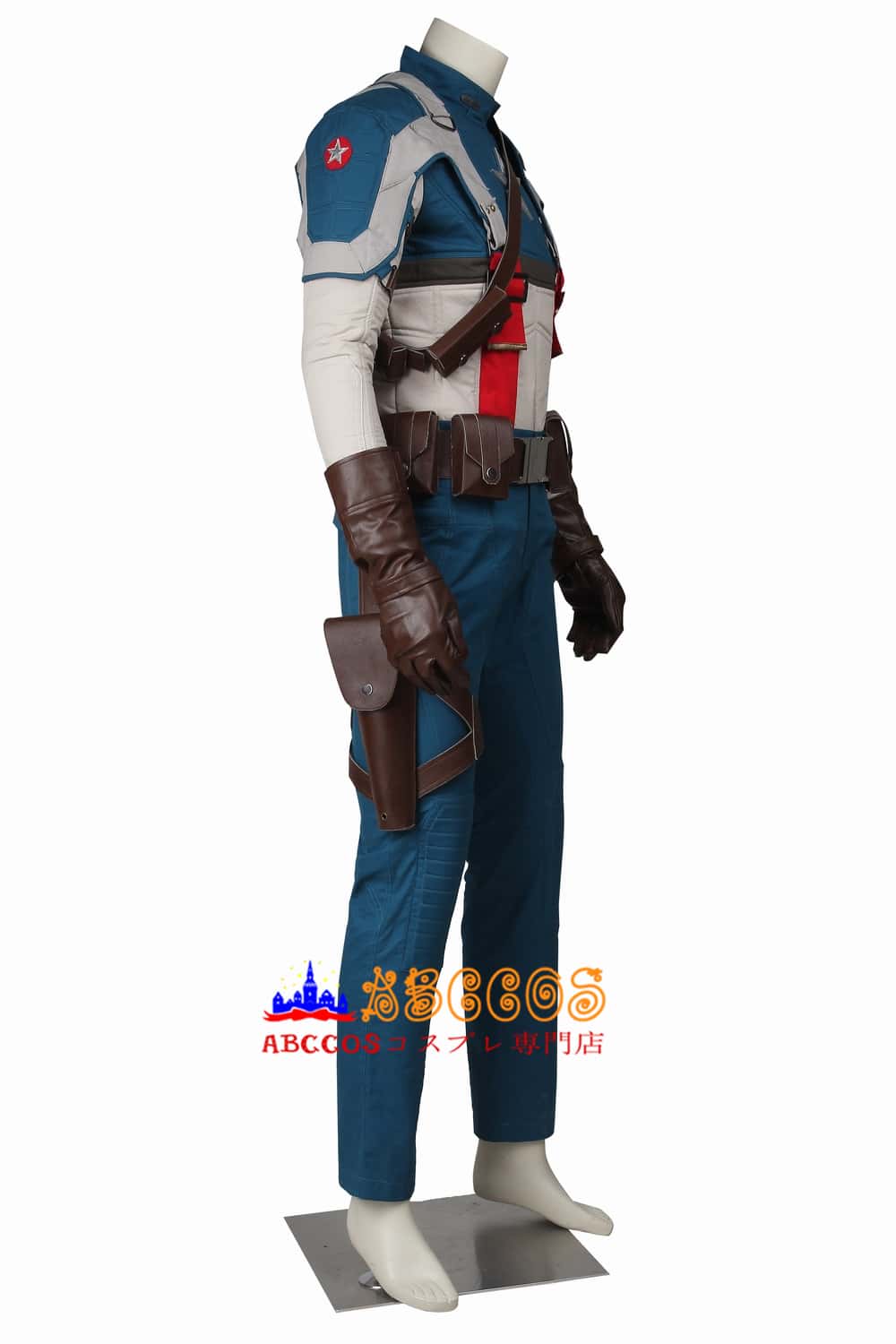 キャプテン・アメリカ/ザ・ファースト・アベンジャー（Captain America: The First Avenger）スティーブ・ロジャース /  キャプテン・アメリカ コスプレ衣装 abccos製 「受注生産」