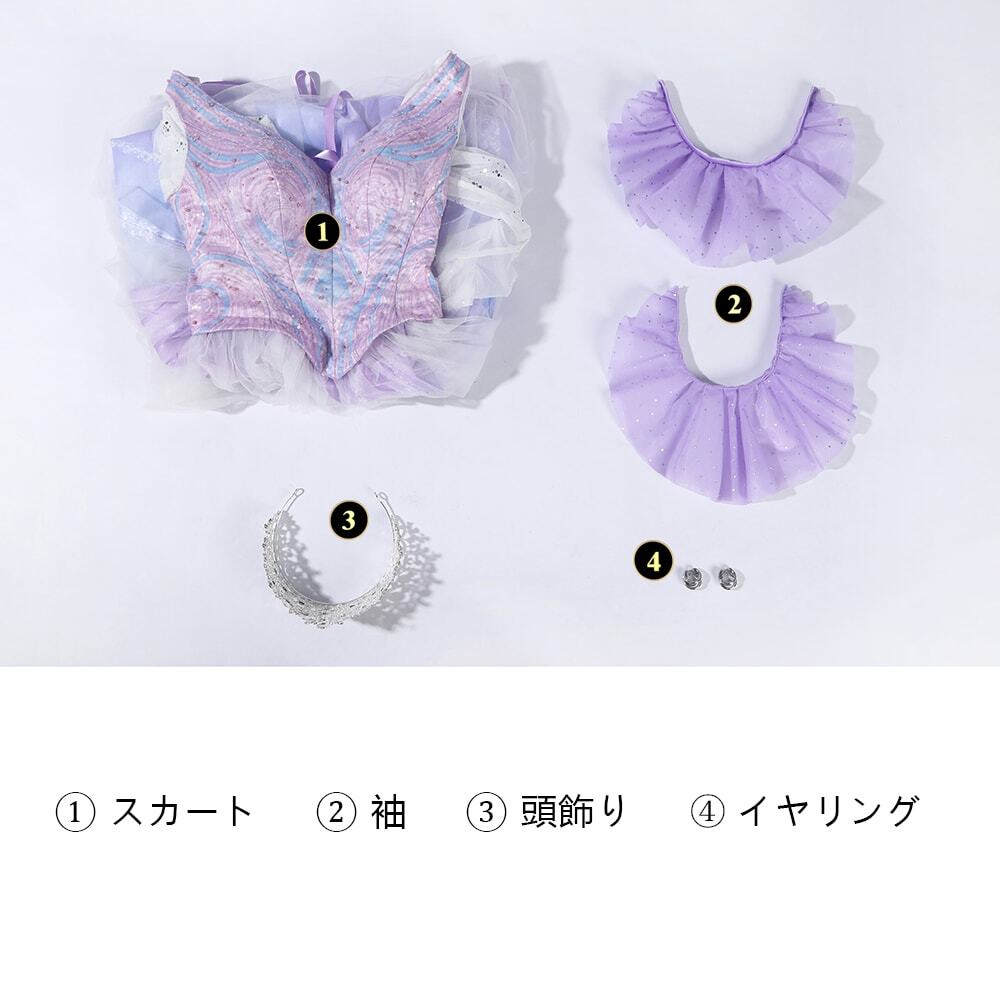 画像30: ウィキッド2 (Wicked: For Good) 主人公 グリンダ Glinda コスプレ衣装 オーダーメイド可能 バラ売り可 abccos製 「受注生産」 (30)