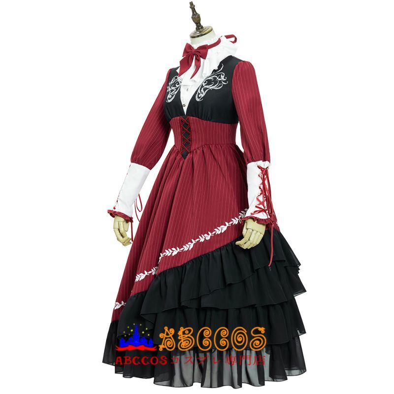 甘い女 プリンセス風 超可愛い ロマンティック 上品 細身 イギリス風 Op女装 お嬢様 レディース フリル ワンピース 洋服 ロリィタ女装 Abccos製 受注生産 Abccos