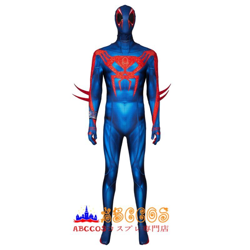 画像1: スパイダーマン:アクロス・ザ・スパイダーバース (パート2) Spider-Man 全身タイツ コスチューム コスプレ衣装 abccos製 「受注生産」 (1)