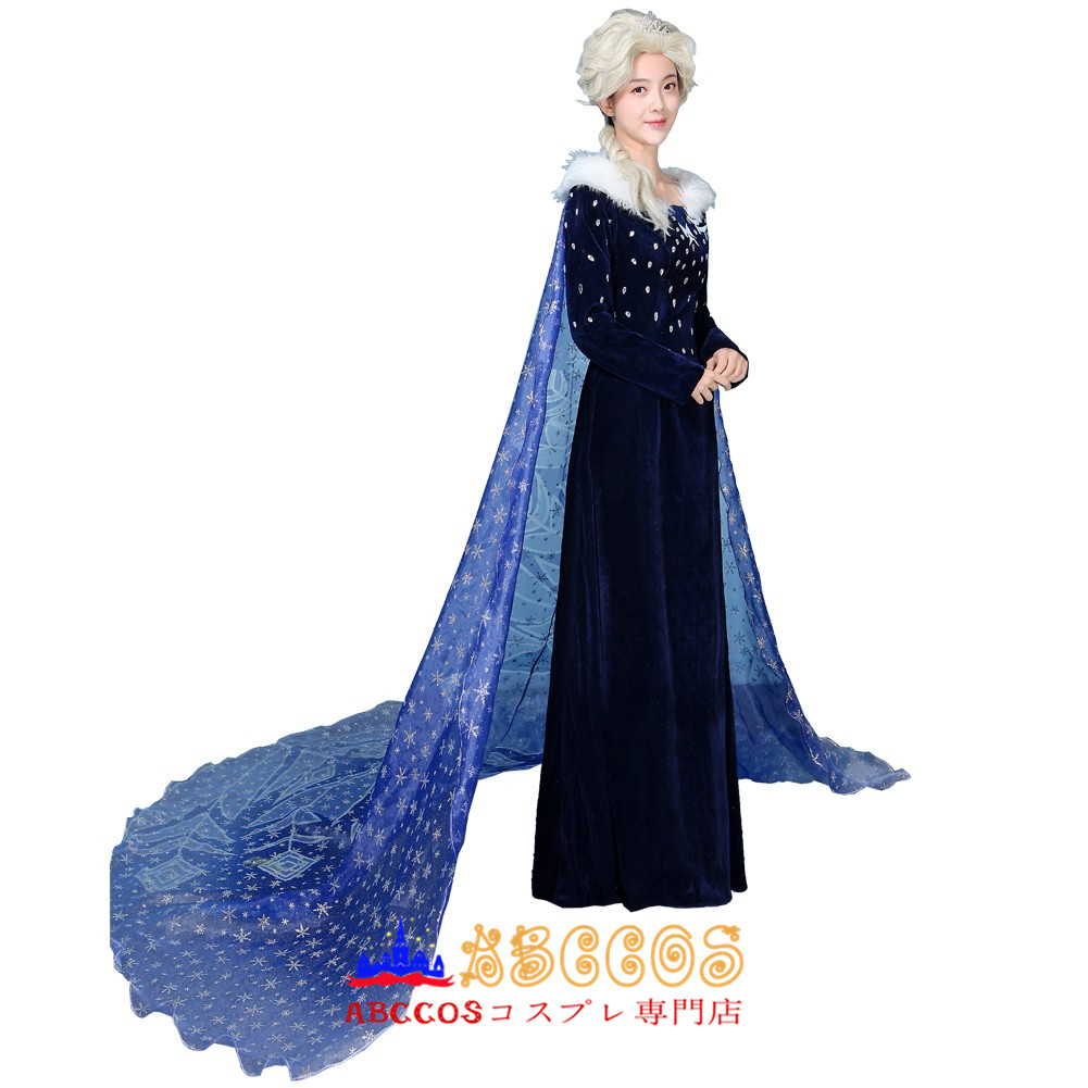 アナと雪の女王 家族の思い出 エルサ Elsa コスプレ衣装 Abccos製 受注生産 Abccos