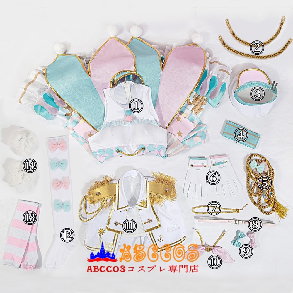 画像10: 【売り切れ即終】BanG Dream! バンドリ! 弦巻 こころ/つるまき こころ コスプレ衣装 abccos製 「受注生産」 (10)
