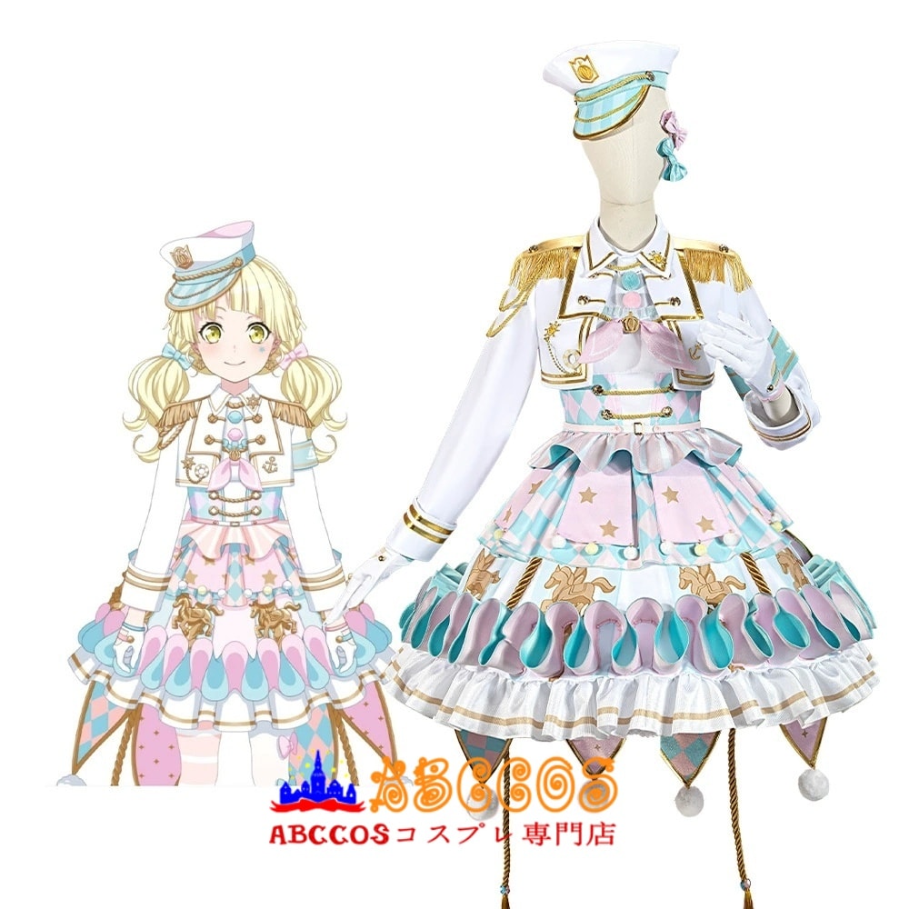 画像11: 【売り切れ即終】BanG Dream! バンドリ! 弦巻 こころ/つるまき こころ コスプレ衣装 abccos製 「受注生産」 (11)