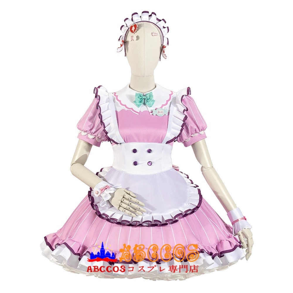 画像1: 【売り切れ即終】ラブライブ!スーパースター!! AiScReam 愛♡スクリ〜ム!黒澤ルビィ コスプレ衣装 abccos製 「受注生産」 (1)