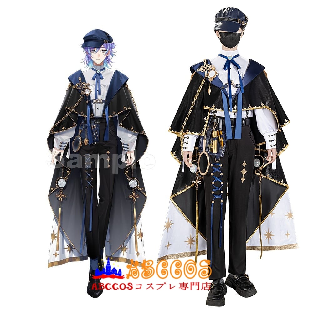 にじさんじ 星導ショウ コスプレ 衣装 にじさんじ 星導ショウ 鑑定士の服 新衣装 コスプレ衣装 - Costowns
