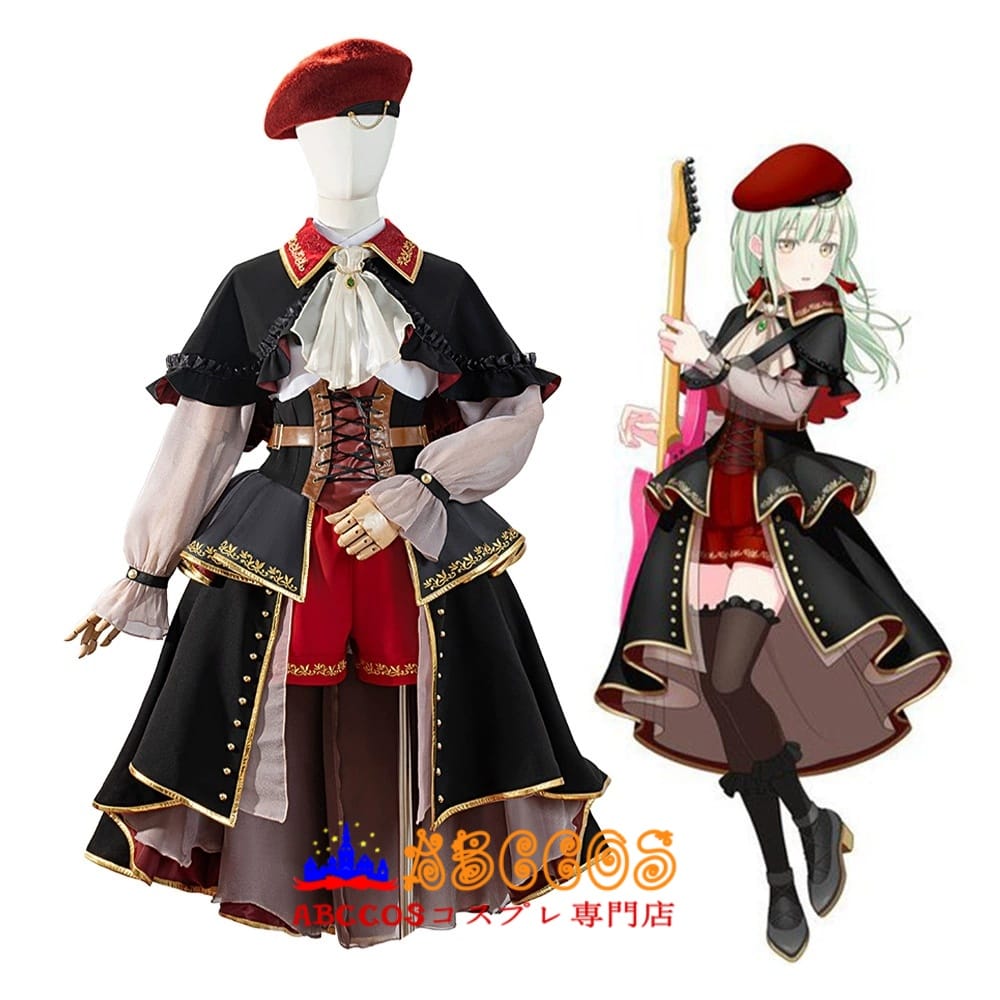 画像13: 【売り切れ即終】バンドリ!BanG Dream! 若葉 睦 コスプレ衣装 abccos製 「受注生産」 (13)