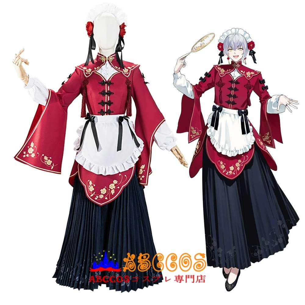 画像10: 【売り切れ即終】BOYS be MAID!(ボーイズビーメイド) 菊秋明 (きく・しゅうめい) コスプレ衣装 abccos製 「受注生産」 (10)