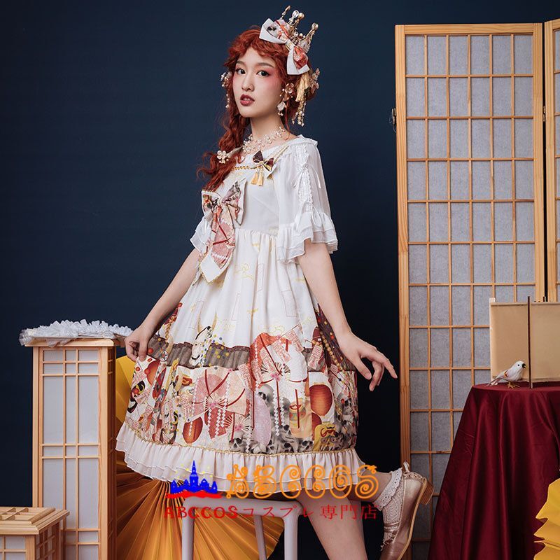 Abccosコスプレ専門店 ロリータ風 ワンピース ゴスロリドレス サスペンダー お嬢様 コスプレ 森ガール かわいい 洋服 製作 通販 Abccosコスプレ専門店 ロリータ風 ワンピース ゴスロリドレス サスペンダー お嬢様 コスプレ 森ガール かわいい 洋服 製作 通販