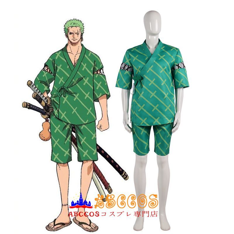 One Piece ワンピース ロロノア ゾロ コスプレ衣装 Abccos製 受注生産 Abccos