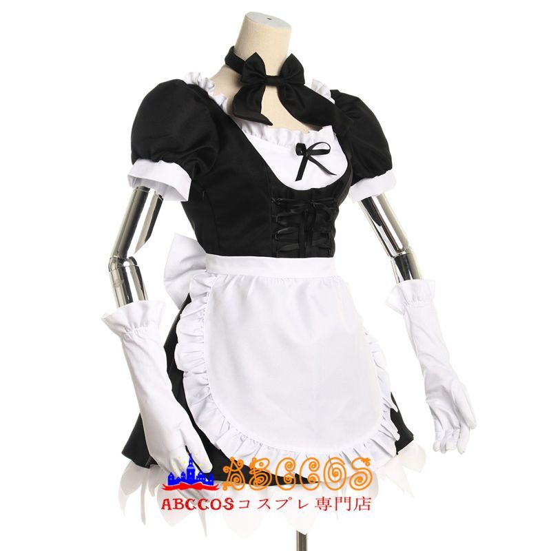 Fate/Grand Order FGO 黒 ジャンヌ・ダルク メイド服 コスプレ衣装 abccos製 「受注生産」